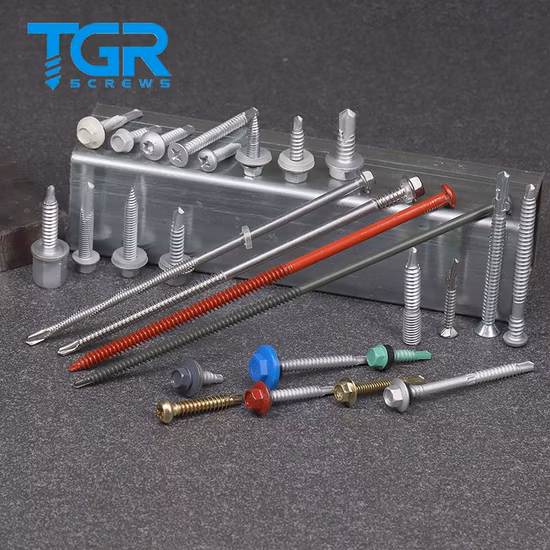 Саморез для крепления крыши, биметаллический винт